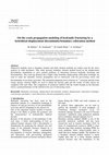 Research paper thumbnail of On the crack propagation modeling of hydraulic fracturing by a hybridized displacement discontinuity/boundary collocation method