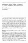 Research paper thumbnail of Josep Rafael Carreras i Bulbena, el naixement de l´oratori a Catalunya i altres consideracions