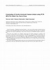 Research paper thumbnail of Genotyping of Giardia duodenalis human isolates using PCR-RFLP in Zabol City, East of Iran