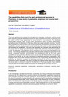 The capabilities that count for early professional success in Pharmacy: A case study of graduates, employer and course teaching team perspectives Cover Page