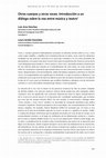 Research paper thumbnail of Otros cuerpos y otras voces.  Introducción a un diálogo sobre la voz entre música y teatro