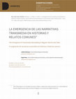 La emergencia de las narrativas transmedia en historias y relatos comunes Cover Page