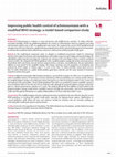 Improving public health control of schistosomiasis with a modified WHO strategy: a model-based comparison study Cover Page