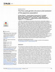 Research paper thumbnail of The fine-scale genetic structure and evolution of the Japanese population