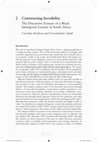 Research paper thumbnail of Constructing invisibility : The discursive erasure of a black immigrant learner in South Africa