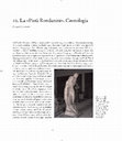 Research paper thumbnail of La "Pietà Rondanini". Cronologia