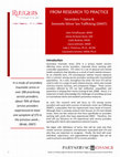 From Research to Practice: Secondary Trauma & Domestic Minor Sex Trafficking (DMST) Cover Page