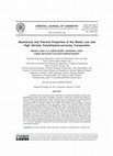 Research paper thumbnail of Mechanical and Thermal Properties of the Waste Low and High Density Polyethylene-Nanoclay Composites