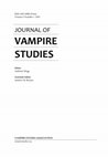 Research paper thumbnail of Sylvia, A. P. Vampires of Lore: Traits and Modern Misconceptions (Review)