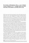 Research paper thumbnail of Renato De Filippis Recensione a Pier Damiani, "Sull’onnipotenza divina", a cura di Roberto Limonta, prefazione di M. T. Fumagalli Beonio Brocchieri, testo latino a fronte, Milano, La vita felice, 2020 (FILOSOFIA, n. 66, pp. 231-238)