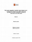 Research paper thumbnail of Voir sans regarder, montrer sans laisser voir : l'élévation de l'hostie et son rapport visuel avec les fidèles en Europe occidentale, du milieu du XIIe siècle à la fin du XIVe siècle