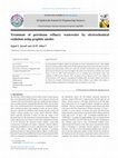 Research paper thumbnail of Treatment of Petroleum Refinery Wastewater by Continuous Electrocoagulation