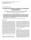 The effect of personality on impulsive and compulsive buying behaviors Cover Page