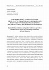 Research paper thumbnail of (NIE)MOBILNOŚĆ, ZAMIESZKIWANIE ORAZ PŁEĆ W PRAKTYKACH I DYSKURSACH ROZWODU W WIEJSKIEJ SPOŁECZNOŚCI ROLNICZEJ GMINY WSCHODNIEGO MAZOWSZA