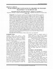 Research paper thumbnail of Peak Expiratory Flow Rates in Children of Western Rajasthan 7-14 Years of Age