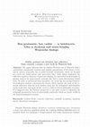 Research paper thumbnail of "Bez geniuszów, bez cudów — w kolektywie. Głos w dyskusji nad nową książką Wojciecha Sadego" ("Neither geniuses nor miracles, just collective: Some remarks a propos a new book by Wojciech Sady", in Polish)