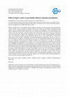 Research paper thumbnail of Effect of Mg/Ca ratios on microbially induced carbonate precipitation