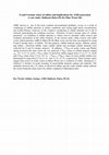 Research paper thumbnail of O and S isotope ratios of sulfate and Implications for AMD generation A case study: Balıkesir-Balya Pb-Zn Mine Waste Site