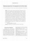 Research paper thumbnail of Enhancing Nursing Practice in Developmental Care for Preterm Infants