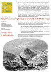 Research paper thumbnail of CfP Natural resources of highlands and hinterlands in the Mediterranean (EAA 2022 session 347)