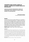 Research paper thumbnail of Contiendas entre vecinos: Formas de castigo y control en la España rural de la Restauración, Millars. Espai i Història, 51, 2021, pp. 81-103