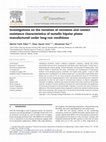 Investigations on the variation of corrosion and contact resistance characteristics of metallic bipolar plates manufactured under long-run conditions Cover Page