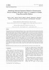 Identifying Selection Signatures Related to Domestication Process in Barley ( Hordeum Vulgare L. ) Landraces of Jordan Using Microsatellite Markers Cover Page