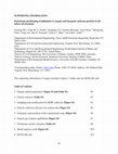 Research paper thumbnail of Particle/gas partitioning of phthalates to organic and inorganic airborne particles in the indoor environment