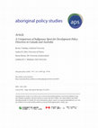 A Comparison of Indigenous Sport for Development Policy Directives in Canada and Australia Cover Page