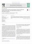 Research paper thumbnail of Strongly enhanced guanine electrooxidation caused by temperature induced volume-phase- and conformational transitions in DNA/PNIPA composites