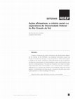 Research paper thumbnail of Ações afirmativas: o critério racial e a experiência da Universidade Federal do Rio Grande do Sul