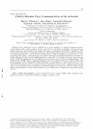 Research paper thumbnail of Critical Machine Type Communication in 5 G networks