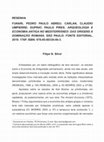 Research paper thumbnail of Book Review: DUPRAT, P.P; CARLAN, C.U; FUNARI, P.P.A. Arqueologia e economia antiga no Mediterrâneo: das origens à dominação romana.