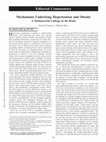 Research paper thumbnail of Mechanisms Underlying Hypertension and Obesity: A Melanocortin Linkage in the Brain