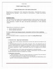 Research paper thumbnail of Lecture Notes on CS8602 - Compiler Design - Unit5(R2017)