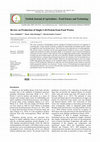 Research paper thumbnail of Review on Production of Single-Cell Protein from Food Wastes