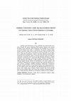 Research paper thumbnail of ŞEHİRSEL TOPONOMİ: CADDE ADLARI, BANDIRMA ÖRNEĞİ