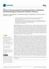 Research paper thumbnail of Effects of Deoxynivalenol-Contaminated Diets on Productive, Morphological, and Physiological Indicators in Broiler Chickens