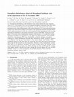 Ionosphere disturbances observed throughout Southeast Asia of the superstorm of 20–22 November 2003 Cover Page