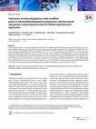 Research paper thumbnail of Fabrication of reduced graphene oxide modified poly(3,4-ethylenedioxythiophene) polystyrene sulfonate based transparent conducting electrodes for flexible optoelectronic application