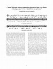 Research paper thumbnail of Claude McKenzie, auteur-compositeur-interprète Innu : des chants et musiques pour vivre et manifester une présence