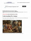 Research paper thumbnail of Understanding The Antique