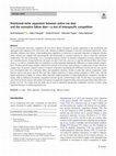 Research paper thumbnail of Nutritional niche separation between native roe deer and the nonnative fallow deer—a test of interspecific competition