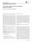 Research paper thumbnail of The use of box-traps for wild roe deer: behaviour, injuries and recaptures