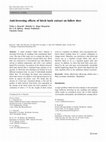 Research paper thumbnail of Anti-browsing effects of birch bark extract on fallow deer