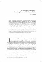 Research paper thumbnail of “In Accordance with the Law”: Reconciling Divine and Civil Law in Abelard