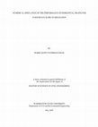 NUMERICAL SIMULATION OF THE PERFORMANCE OF HORIZONTAL DRAINS FOR SUBSURFACE SLOPE STABILIZATION BY MARIE LEONY PATHMANATHAN A thesis submitted in partial fulfillment of the requirements for the degree of MASTER OF SCIENCE IN CIVIL ENGINEERING Cover Page