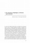 Research paper thumbnail of De conexiones archipelágicas y divisiones (post)coloniales