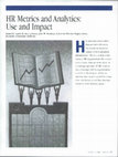 HR Metrics andAtialytics : Use and Impact Cover Page