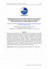 Research paper thumbnail of Implementación de un sistema de alerta temprana contra tsunami en la República Bolivariana de Venezuela. Interacción institucional y desafíos planteados para el último eslabón de la cadena